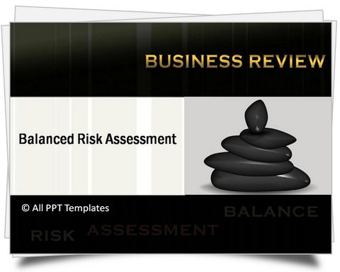 PowerPoint Balanced Risk Assessment Template