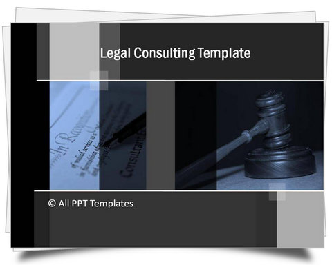 PowerPoint Legal Consulting Template