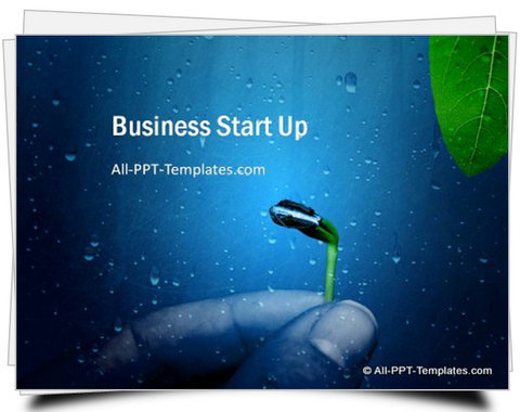 PowerPoint Business Start Up template