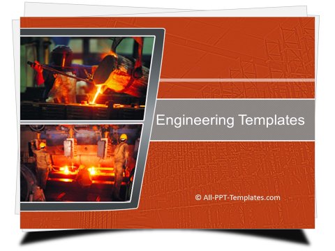 PowerPoint Heated Metal Template