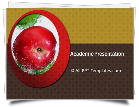 PowerPoint Academic Presentation Template