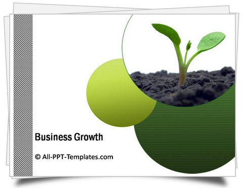 PowerPoint Business Plan Growth Template