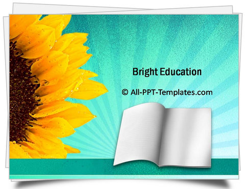 PowerPoint Bright Education Template