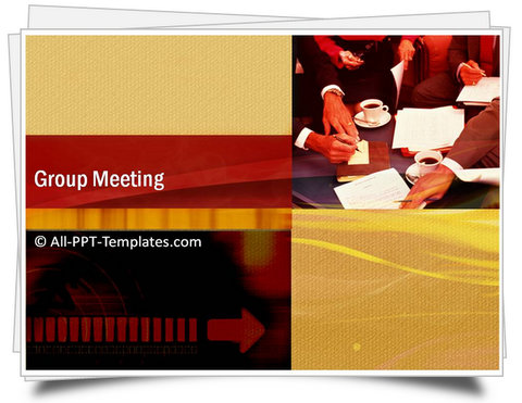 PowerPoint Group Meeting Template