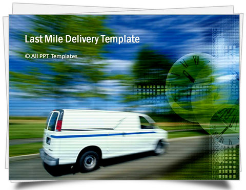 PowerPoint Last Mile Delivery Template