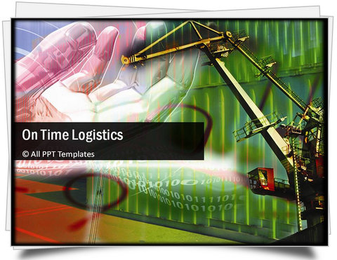 PowerPoint On Time Logistics Template