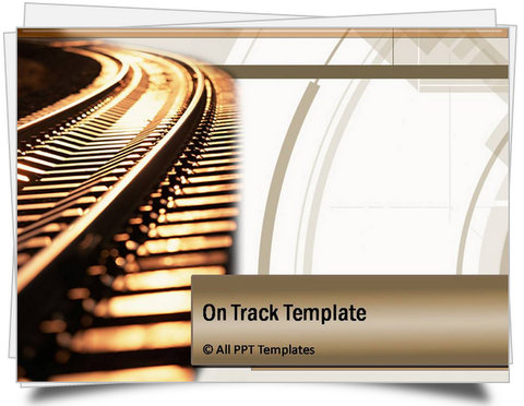 PowerPoint On Track Template