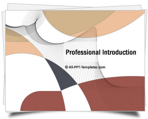 PowerPoint Professional Introduction Template