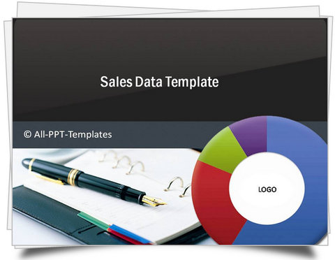 PowerPoint Sales Data Template