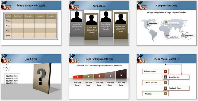 PowerPoint Women Market Charts 03
