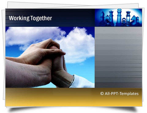 PowerPoint Working Together Template