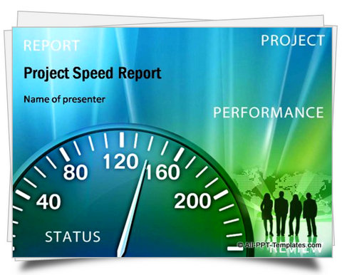 PowerPoint Project Speed Report Template