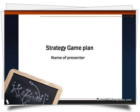 PowerPoint Strategy Game Plan Template