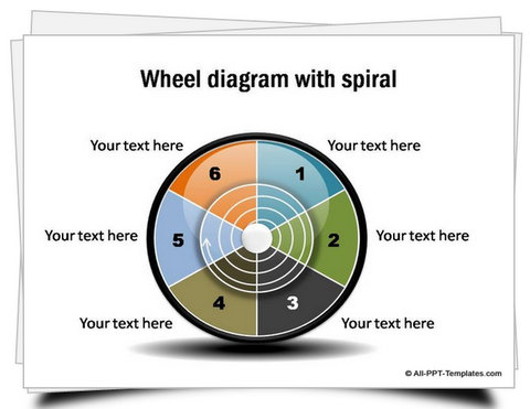 PowerPoint Wheel Diagram Set